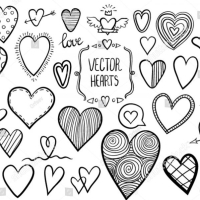 Stock Vector Heart Doodles 519209203 1 E1505282481665